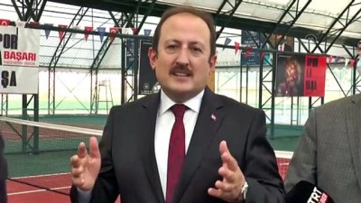 tenis turnuvasi - ŞIRNAK - Cudi Cup Tenis Turnuvası yarın başlıyor Videosu