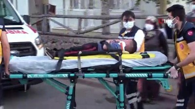 ticari taksi -  Ticari taksiyle otomobil çarpıştı: 7 yaralı Videosu