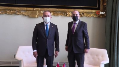  - Dışişleri Bakanı Çavuşoğlu, Ürdün Dışişleri Bakanı es-Safedi ile görüştü
