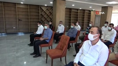  Mardin'de Kur’an-ı Kerim’i güzel okuma yarışmasında dereceye giren öğrencilere ödül