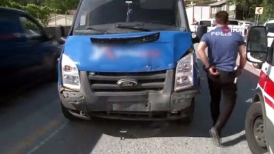 argo -  Ayazağa'da hatalı U dönüşü kazaya neden oldu: 3 yaralı Videosu