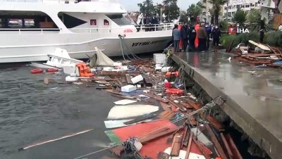 balikci teknesi -  Ayvalık şiddetli fırtınanın ardından yaralarını sarmaya çalışıyor Videosu
