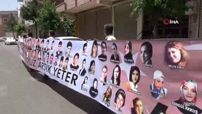  Diyarbakır’da HDP kepenk kapattı, aileler pankartlı tepki gösterdi