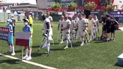 dera - GAZİANTEP - Gençlik ve Spor Bakanı Kasapoğlu - Avrupa Ampute Futbol Federasyonu Şampiyonlar Ligi (1) Videosu