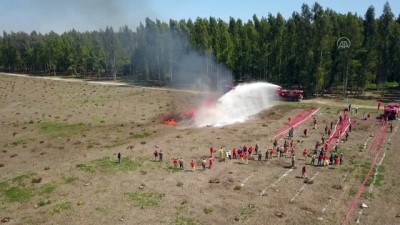 is guvenligi - Mersin'de orman yangını tatbikatı yapıldı Videosu