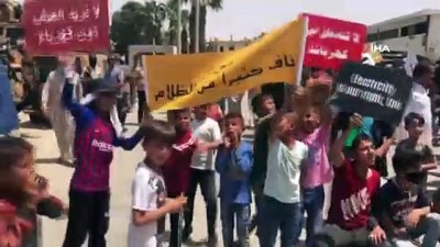 kalaba -  Suriye’nin kuzeyinde rejim ve terör örgütüne protesto Videosu