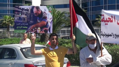 israil - TUNUS - Tunus'ta Filistin'e destek gösterisi Videosu