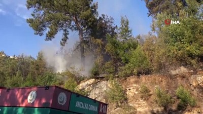 ormanli -  Alanya'da çıkan yangın yerleşim yerlerine sıçramadan söndürüldü Videosu