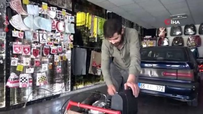 katar -  Alışveriş sepetinden araba yaptı: 120 km hız yapabiliyor Videosu