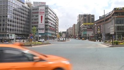 trafik guvenligi - ANKARA - Kademeli normalleşme döneminin ilk hafta sonunda denetimler sürüyor Videosu