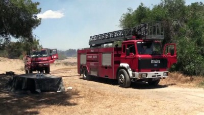 ormanli - ANTALYA - Lara bölgesinde çıkan orman yangını kontrol altına alındı Videosu