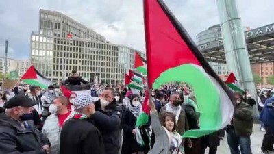 hapishane - BERLİN - İsrail'in Filistinlilere yönelik saldırıları protesto edildi Videosu