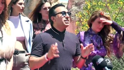 mankenler -  Kapadokya moda ile renklendi Videosu