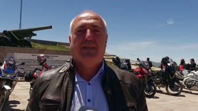 jandarma - AFYONKARAHİSAR - Motosiklet markalarının Türkiye yöneticileri Kocatepe'yi gezdi Videosu