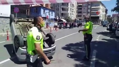 agir yarali -  Bursa’da otomobil takla attı: 2 yaralı Videosu