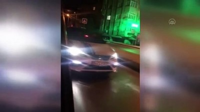 trafik guvenligi - İSTANBUL - Drift yaptığı belirlenen sürücüye 9 bin 378 lira ceza uygulandı Videosu