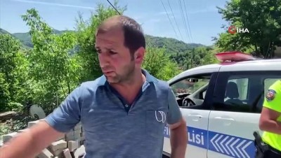 agacli -  2 kardeşi üzerine uçtukları ağaç dalı kurtardı Videosu