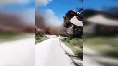  Adana’da orman yangını