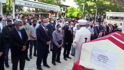 kalp krizi - BURSA - Siverek Kaymakamı Hasan Ongu'nun cenazesi Bursa'da toprağa verildi Videosu