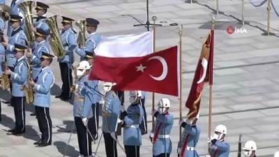 resmi toren -  Cumhurbaşkanı Erdoğan, Polonyalı mevkidaşını resmi törenle karşıladı Videosu