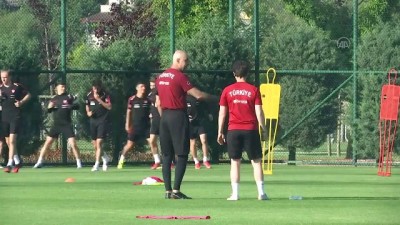 hazirlik maci - İSTANBUL - Ümit Milli Futbol Takımı'nda Ukrayna maçı hazırlıkları Videosu