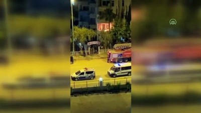 MERSİN - Eşiyle tartıştıktan sonra kendini yaralayıp evini ateşe veren kişi gözaltına alındı