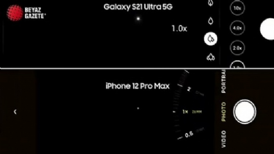 Samsung, iPhone 12 Pro Max’i dalga konusu yaptı