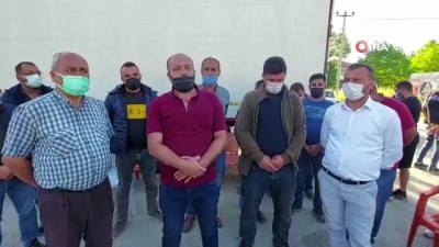 akaryakit zammi -  Su fabrikasının nakliyesini yapan kamyonculardan zam eylemi Videosu