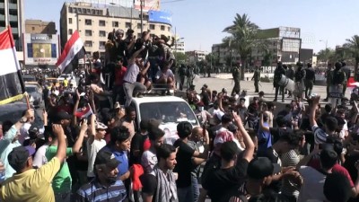 hukumet karsiti - BAĞDAT - Irak’ta hükümete karşı protestolar devam ediyor Videosu