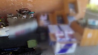 kacak sigara - ÇANKIRI - Kaçak sigara imal eden 5 şüpheli suçüstü yakalandı Videosu
