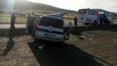  Isparta'da feci kaza: 1 ölü, 3 yaralı