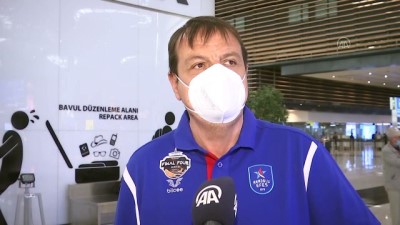 basketbol - İSTANBUL - Ergin Ataman, THY Avrupa Ligi kupasını Türkiye'ye getireceklerine inanıyor Videosu