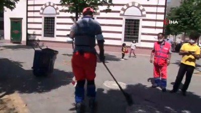 bakis acisi -  Patenli temizlik işçisi ilçede ilgi odağı oldu Videosu