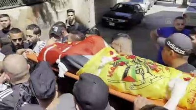 isgal - RAMALLAH - İsrail güçlerinin işgal altındaki Batı Şeria'da vurarak öldürdüğü Filistinli genç defnedildi Videosu