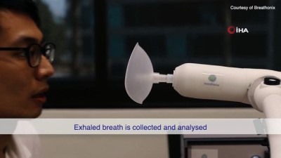 efes -  - Singapur'da korona virüsü 1 dakikada tespit eden 'üflemeli' teste kullanım onayı Videosu