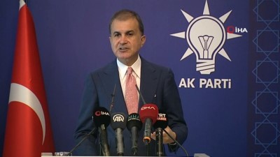  AK Parti Sözcüsü Ömer Çelik gazetecilerin sorularını yanıtladı