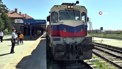 bor madeni -  Çin’e gidecek olan 41 vagonlu 2 ihracat treni Erzurum'a ulaştı Videosu