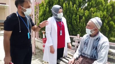 cagri merkezi - ERZİNCAN - 'Koronavirüs savaşçıları'ndan kırsalda filyasyon ve aşı seferberliği Videosu