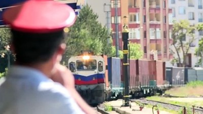 yerli uretim - ERZURUM - Çin'e gidecek ihracat treni Erzurum'a ulaştı Videosu