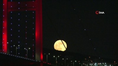 ay tutulmasi -  Süper Çiçek Kanlı Ay Tutulması böyle görüntülendi Videosu