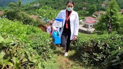 saglik ocagi - TRABZON - Sağlık çalışanlarının Doğu Karadeniz'in zorlu coğrafyasında 'aşı' mesaisi sürüyor Videosu