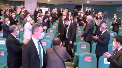 ANKARA - MHP Genel Başkanı Bahçeli, İl Başkanları toplantısına katıldı