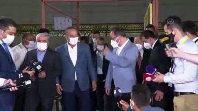 hazirlik maci - ANTALYA - Türkiye - Azerbaycan maçının ardından - Bakanlar Kasapoğlu ve Çavuşoğlu Videosu