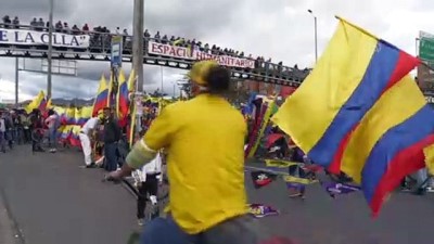 hukumet karsiti - BOGOTA - Kolombiya'da hükümet karşıtı protestolar 28'inci gününde devam ediyor (2) Videosu