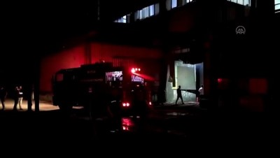 BURSA - Döküm fabrikasında yaşanan patlamanın ardından çıkan yangın söndürüldü