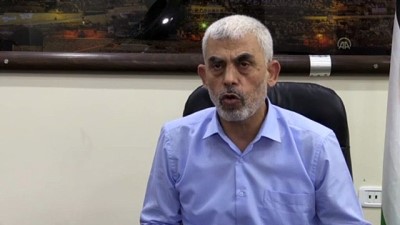 GAZZE - Hamas'ın Gazze sorumlusu Sinvar, varılan ateşkese ilişkin AA muhabirinin sorunlarını yanıtladı (2)