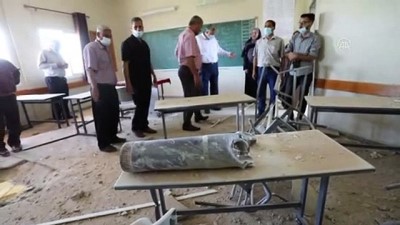ilkogretim okulu - GAZZE - İsrail'in Gazze'ye yönelik saldırılarında 55'i anaokulu 187 okul zarar gördü Videosu