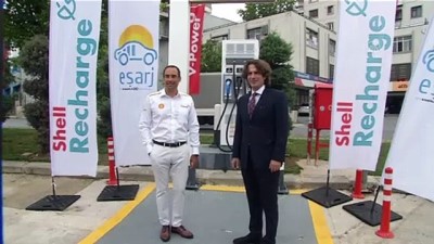 elektrikli arac - İSTANBUL - Shell Recharge, Türkiye'de ilk adımını Eşarj ile atıyor Videosu
