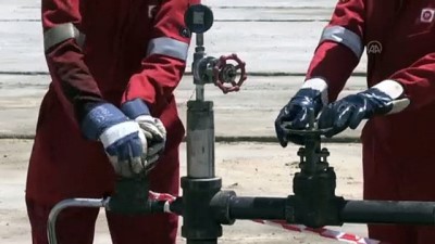 petrol - DİYARBAKIR - Petrol keşfedilen Akoba-1 kuyusunda üretim hareketliliği yaşanıyor Videosu