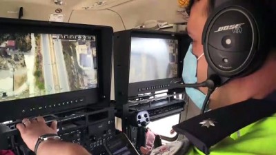 trafik denetimi - HATAY - Helikopterli trafik denetiminde 29 sürücüye ceza kesildi Videosu